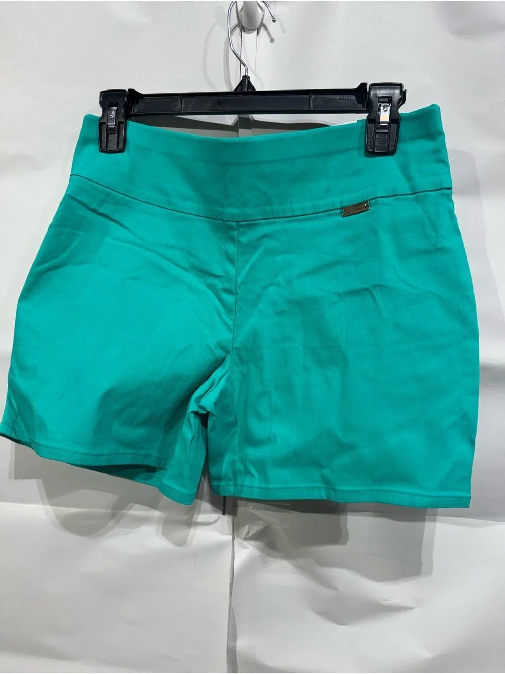 0179 INC International Concepts Teal Stretch Knit Shorts